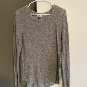 Comfy grey everyday sweater
